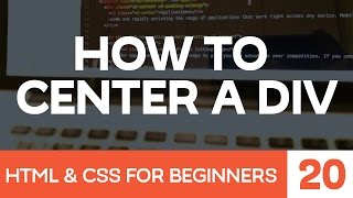 How to center a div inside a div with html and css [upl. by Stig18]