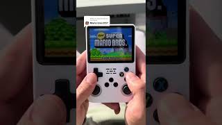 Best handheld game console 2024 shorts gaming r36s retrogaming console nintendo playstation [upl. by Bachman]