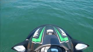 Kawasaki STX15F Jet Ski Acceleration and Top Speed Test [upl. by Aneelehs100]