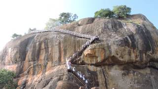 Day 7 Sri Lanka morning early start and climb up Sigiriya rock [upl. by Burnett]