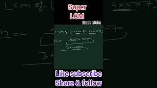 LCM amp HCF3 lcm hcf maths viral trending by Mahesh Soni [upl. by Anthony]