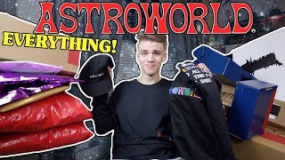 I Bought Every Piece of Travis Scott Astroworld Merch  Blazendary Mailtime 10 [upl. by Stalder]