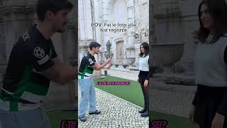 LUCA CAMPOLUNGHI E LE DIFFICILISSIME FOTO AD ALICE MUZZA tiktok perte webboh humor greenscreen [upl. by Oravla2]