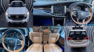 2023 INNOVA CRYSTA HIGHLY MODIFIED  LEATHERITE SEATS  AMBIENT LIGHTING AUDIO SETUP ZX LIGHTS [upl. by Candless821]