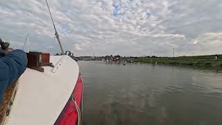 Wells next the Sea Day Trip and Boat Ride on RNLI Lucy Laver  6th June 2024 Video 15 1842 [upl. by Kesley]