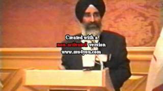 Jaswant Singh Khalra Ottawa Speech Part 1 [upl. by Jacey227]