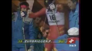 Pirmin Zurbriggen wins downhill Kitzbühel 1987 [upl. by Aicnom]