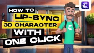 How to LipSync 3D Characters with One Click CreateStudio [upl. by Madison]