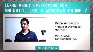 Tutorial Developing a Windows Phone 7 Application in 25 Minutes [upl. by Serge]