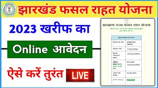 jharkhand fasal rahat yojana online apply 2023  jharkhand fasal rahat yojana form kaise bhare 2023 [upl. by Ocsirf744]