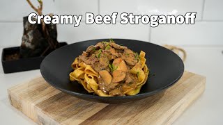 The Creamy Garlic Beef Stroganoff Recipe You Need [upl. by Benedetta778]