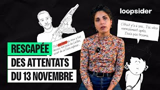 Attentats du 13 Novembre  Bahareh Akrami rescapée a dessiné le procès [upl. by Weaver]