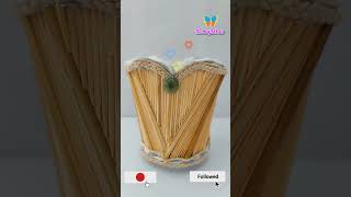 DIY Spoon Stand Craft Easy Craft spooncraft diy 5mintcraft craft craftideas trendingshots [upl. by Catlin]