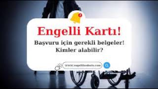 Engelliler İçin Kimlik Kartı ve Apostil [upl. by Sheri181]