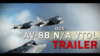 DCS AV8B HARRIER  PREVIEW [upl. by Anirbes]