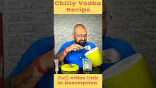 CHILLY VODKA RECIPE nilgirikashyap vodka cocktail [upl. by Brynna]