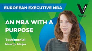 European Executive MBA  An MBA with a Purpose [upl. by Farland]