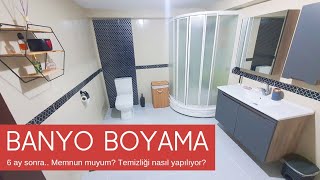 Banyo Boyama Hangi boyayla boyadım Cadence mi Dryfix mi 6 Aydır Kullanıyorum Memnun muyum [upl. by Norihs396]