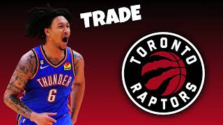 🚨 Oklahoma City Thunder TRADE Jaylin Williams To The Toronto Raptors  NBA Trade Rumors [upl. by Pavkovic]