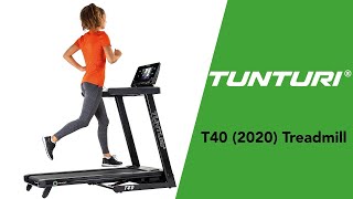 Tunturi Competence T40 2020 Treadmill EN  Tunturi Fitness [upl. by Eiral202]