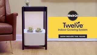 How to Use the MiracleGro® Twelve™ Indoor Growing System [upl. by Agn]