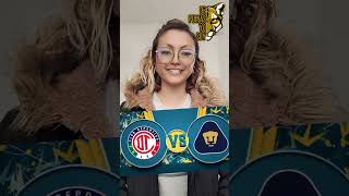 🇺🇦 J11  TOLUCA VS PUMAS [upl. by Einahpehs660]