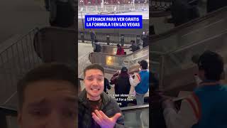 TRUCO en LAS VEGAS para ver la Formula 1 GRATIS [upl. by Trudie]