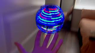 Flying Orb Ball 2023 Upgraded Flying Ball Toy Hand Controlled Boomerang Hover Ball Review [upl. by Neely281]