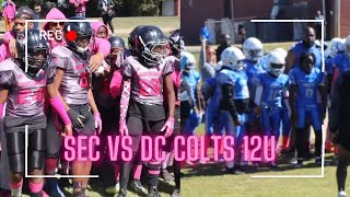 SEC Vs DC Colts 12u12u Game Of The YearSEC comeback win🔥🔥 [upl. by Dirrej]