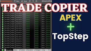 How to trade Apex and TopStep in a Trade Copier [upl. by Enaillil175]