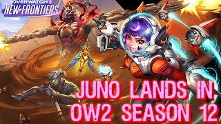 Junos Blasting Off Again  Overwatch 2 OW2  live gameplay [upl. by Aromat554]