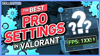 The BEST PRO SETTINGS in Valorant  Video Graphics FPS Minimap amp More [upl. by Lussier]