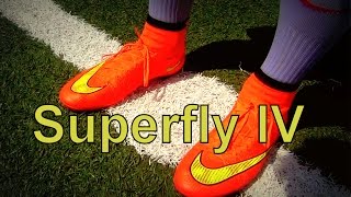 Cristiano Ronaldo Boots Nike Mercurial Superfly 4 IV Testvideo [upl. by Aibos]