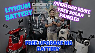 OVERLOAD SA FREEBIES NAKA SOLAR PANEL NA EBIKE [upl. by Oynotna250]