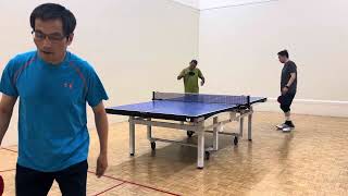 Table tennis match Zhiping vs Sudhansu amp xi Tao [upl. by Sedgewinn290]