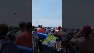 Geneseo NY Airshow July 2024  F22 Raptor says goodbye [upl. by Thema343]