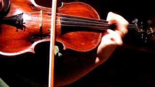 TCHAIKOVSKY VIOLIN CONCERTO FINE OLD 19th CENTURY ITALIAN VIOLIN Sound Sample [upl. by Ikey]