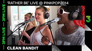 Clean Bandit  Rather Be live  pinkpop 2014  3FM Live  NPO 3FM [upl. by Edina]