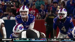 Josh Allen Highlights Vs Jaguars Week 3 2024 [upl. by Ralfston819]