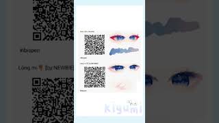 ibis paint brushes  qr code   trending ibispaintx shorts [upl. by Ylellan]