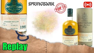 Live 285  Springbank 21 DampM Liquor  Dry Desert Barley  Whisky Mystery 12 Minute Blind Challenge [upl. by Selmore57]