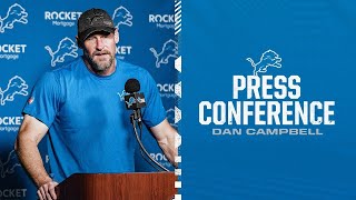 Dan Campbell Press Conference  Sept 11 2023 [upl. by Zelikow]