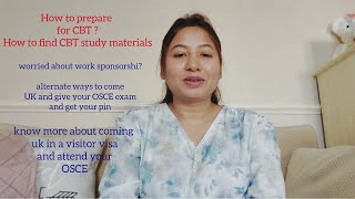 UKRN NMCCBT study tips  MOCK TEST visit visa for OSCE exam [upl. by Cave]