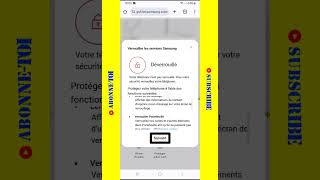 SAMSUNG  Localiser et Verrouiller Smartphone Galaxy Perduvolé [upl. by Harat]