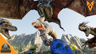 Stealing Deinonychus Eggs With Ease  Ark Fjordur Monarky S2E4 [upl. by Bunns289]