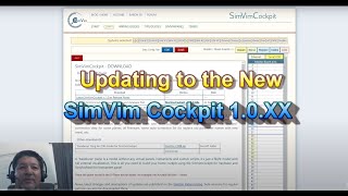 Updating to the NEW SimVim Cockpit 10XX [upl. by Esahc]