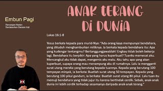 Anak Terang di Dunia  Lukas 1618 [upl. by Flynn]