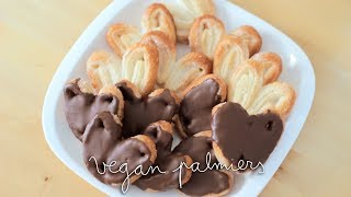 Vegan Palmiers  Palmeritas veganas [upl. by Solita440]