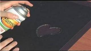 Basic Arts amp Crafts Tips  How to Make Spray Paint Stencils [upl. by Teillo]