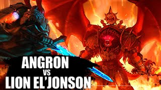 FINAL ALTERNATIVO DE LA PELEA ENTRE PRIMARCAS LION ELJONSON vs ANGRON [upl. by Powder527]